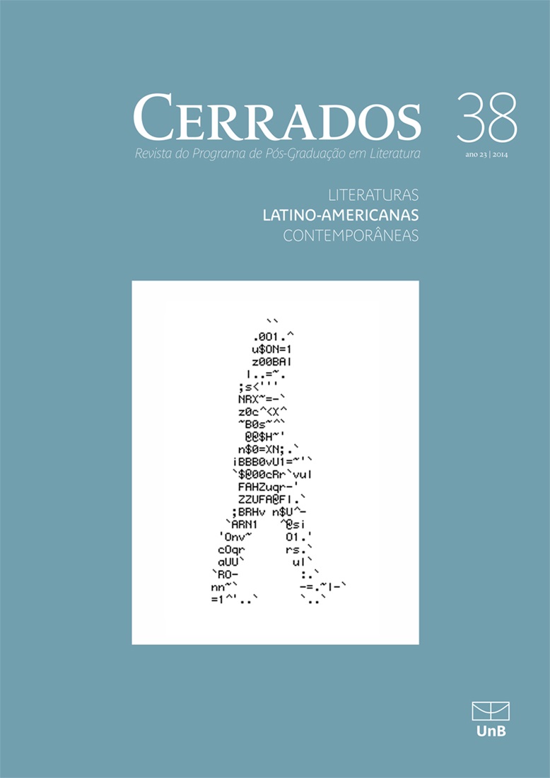 					Visualizar v. 23 n. 38 (2014): LITERATURAS LATINO-AMERICANAS CONTEMPORÃ‚NEAS
				