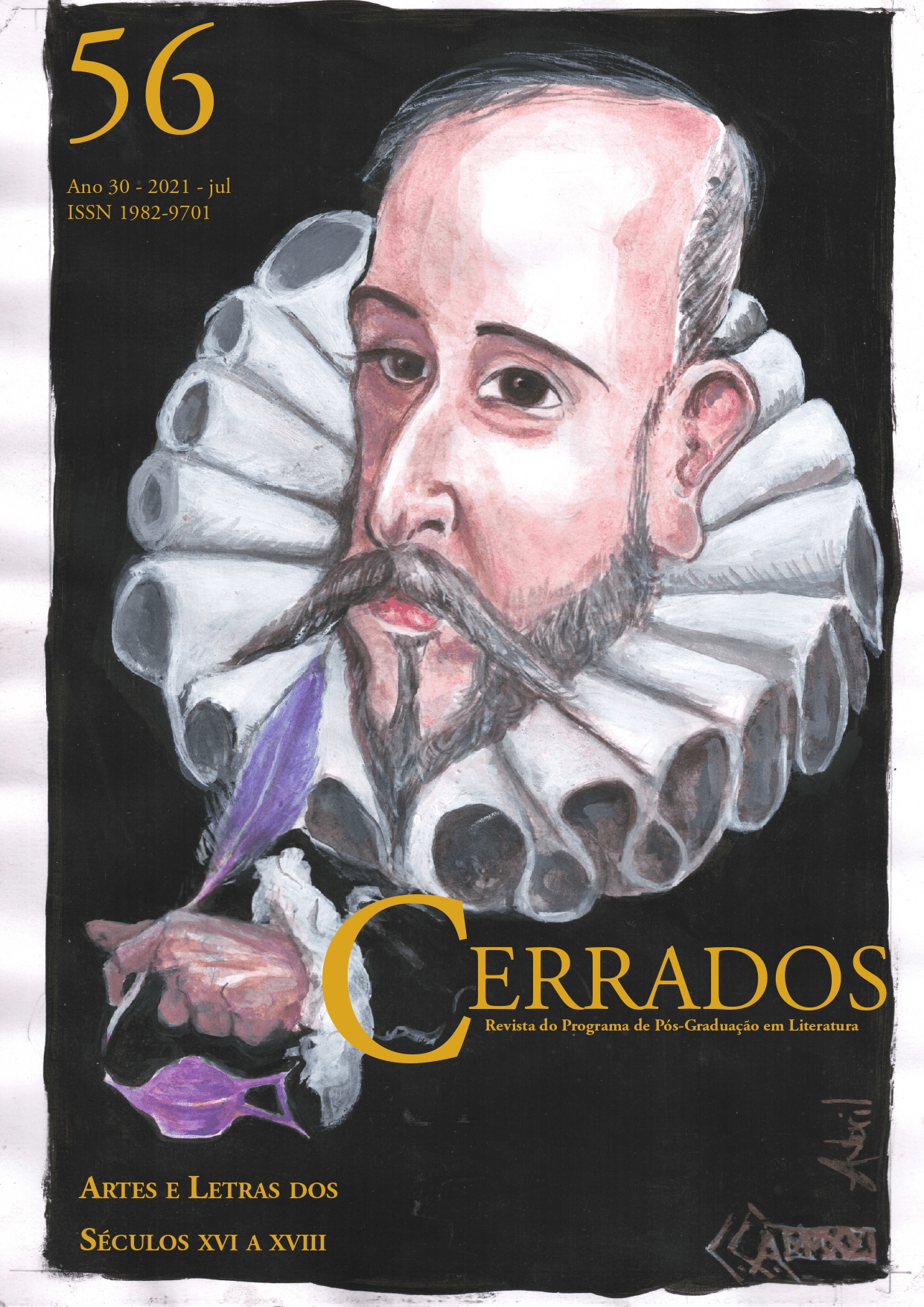Imagem da capa: Carlos Costa Ávila, Interpretação gráfica de retrato de Góngora I Aquarela e guache, sobre papel, 21cm-29,7cm