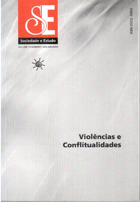					Ver Vol. 19 Núm. 1 (2004): Dossiê: Violência e Conflitualidades
				
