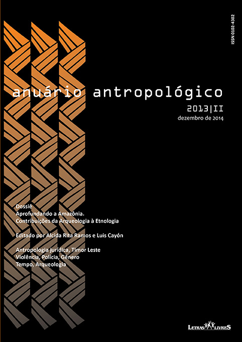 					Visualizar v. 39 n. 1 (2014): Anuário Antropológico
				