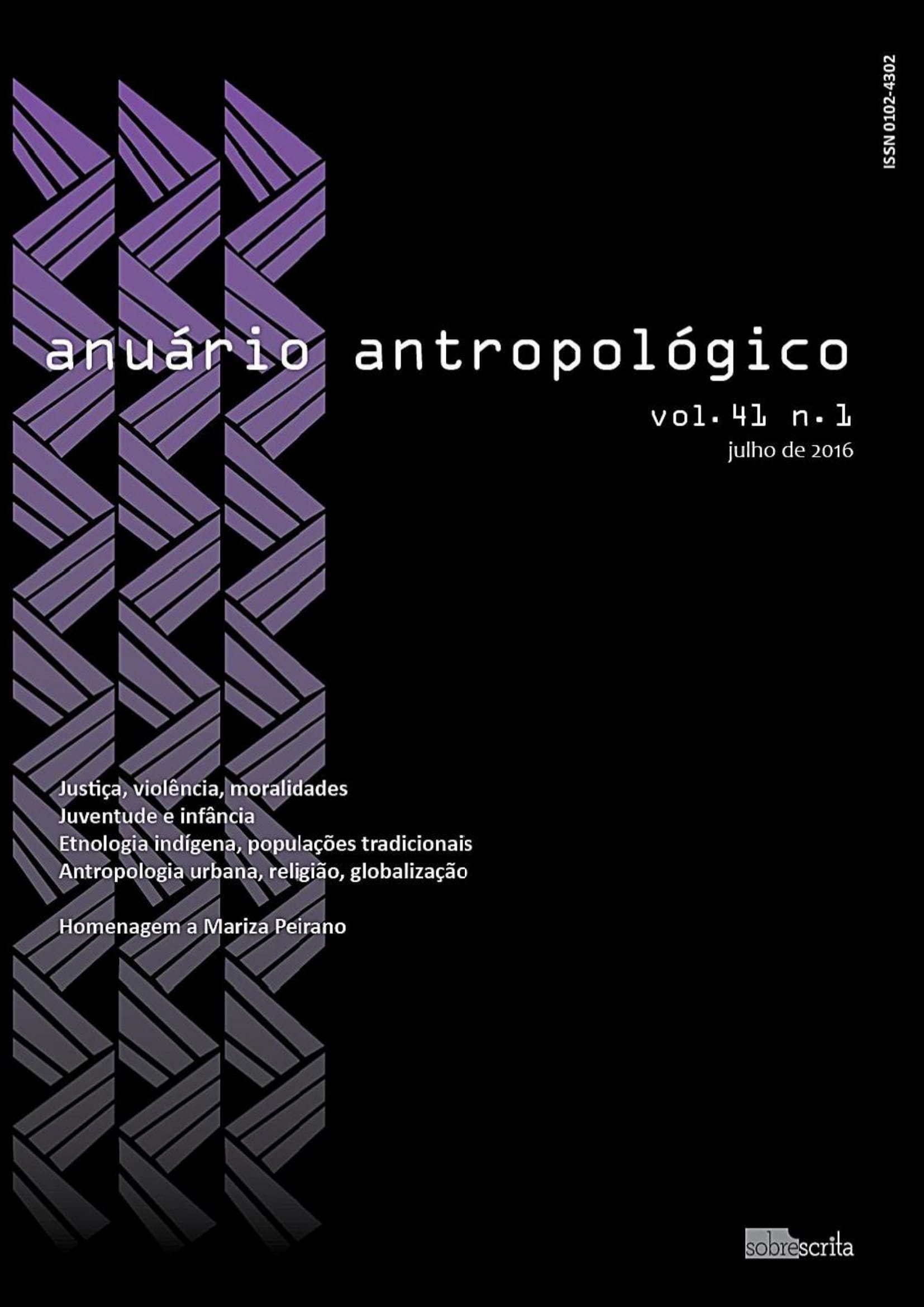 					View Vol. 41 No. 1 (2016): Anuário Antropológico
				