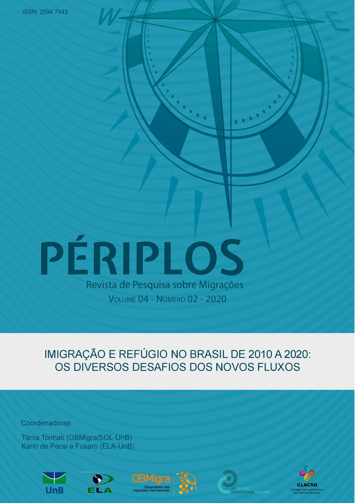 PÉRIPLOS, Revista de Pesquisa sobre Migrações. Volume 4 - Número 2 - Ano 2020