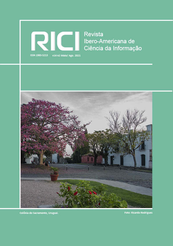 					Ver Vol. 14 Núm. 2 (2021): Revista Ibero-americana de Ciência da Informação
				