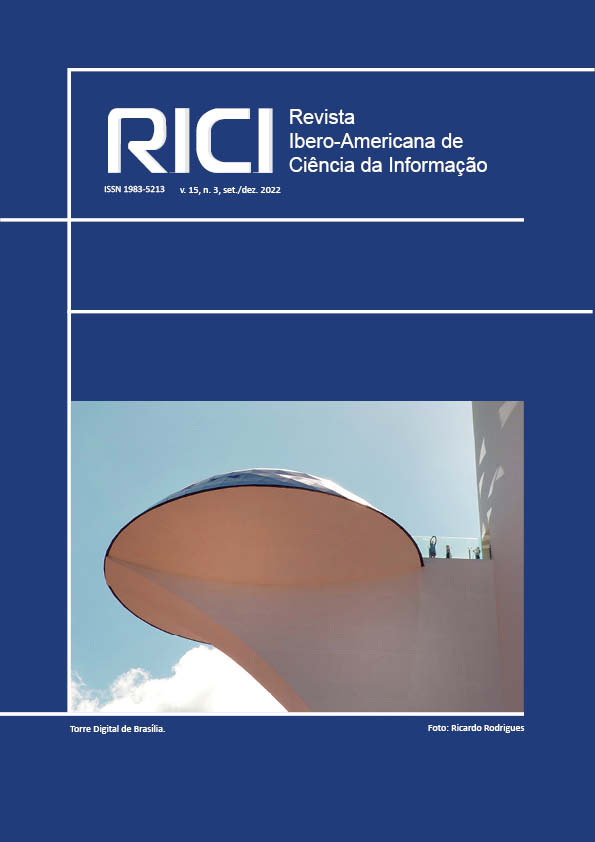 					Visualizar v. 15 n. 3 (2022): Revista Ibero-americana de Ciência da Informação
				