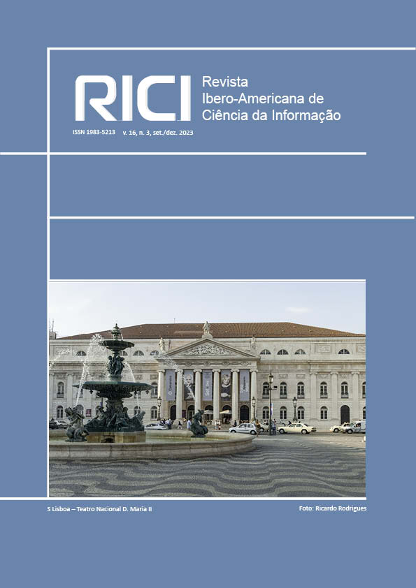 					View Vol. 16 No. 3 (2023): Revista Ibero-americana de Ciência da Informação
				
