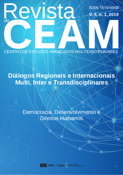 					Visualizar v. 5 n. 1 (2019): Diálogos regionais e internacionais, multi, inter e transdisciplanares
				