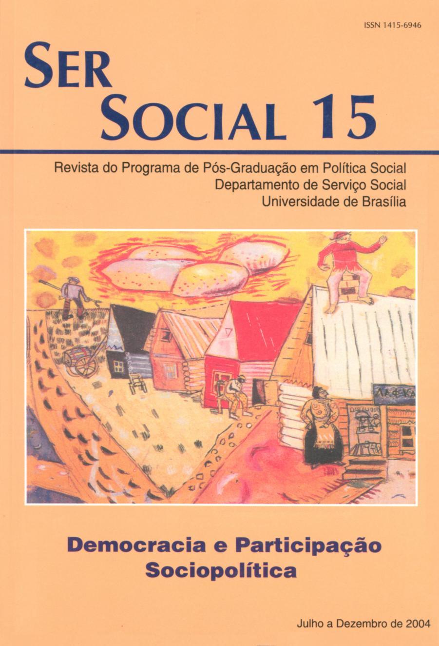					View No. 15 (2004): Democracia e Participação Sociopolítica
				