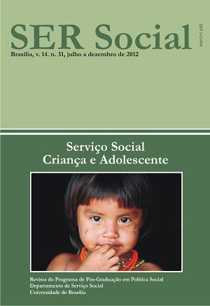 					View Vol. 14 No. 31 (2012): Política Social - Criança e Adolescente
				