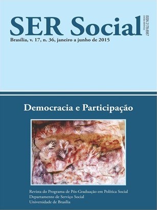 					Ver Vol. 17 Núm. 36 (2015): Democracia e Participação
				