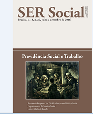 					View Vol. 18 No. 39 (2016): Previdência Social e Trabalho
				