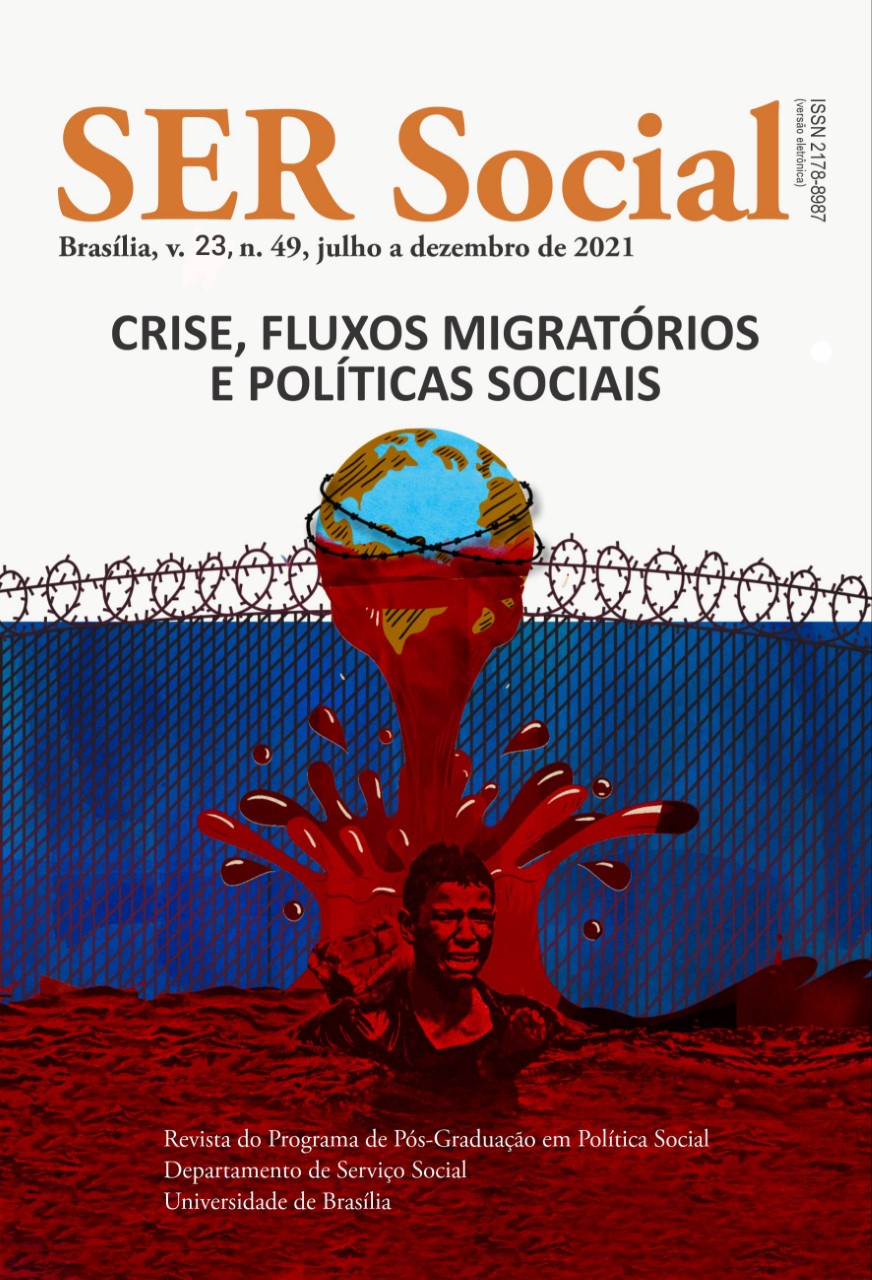 					Visualizar v. 23 n. 49 (2021): Crise, fluxos migratórios e políticas sociais 
				
