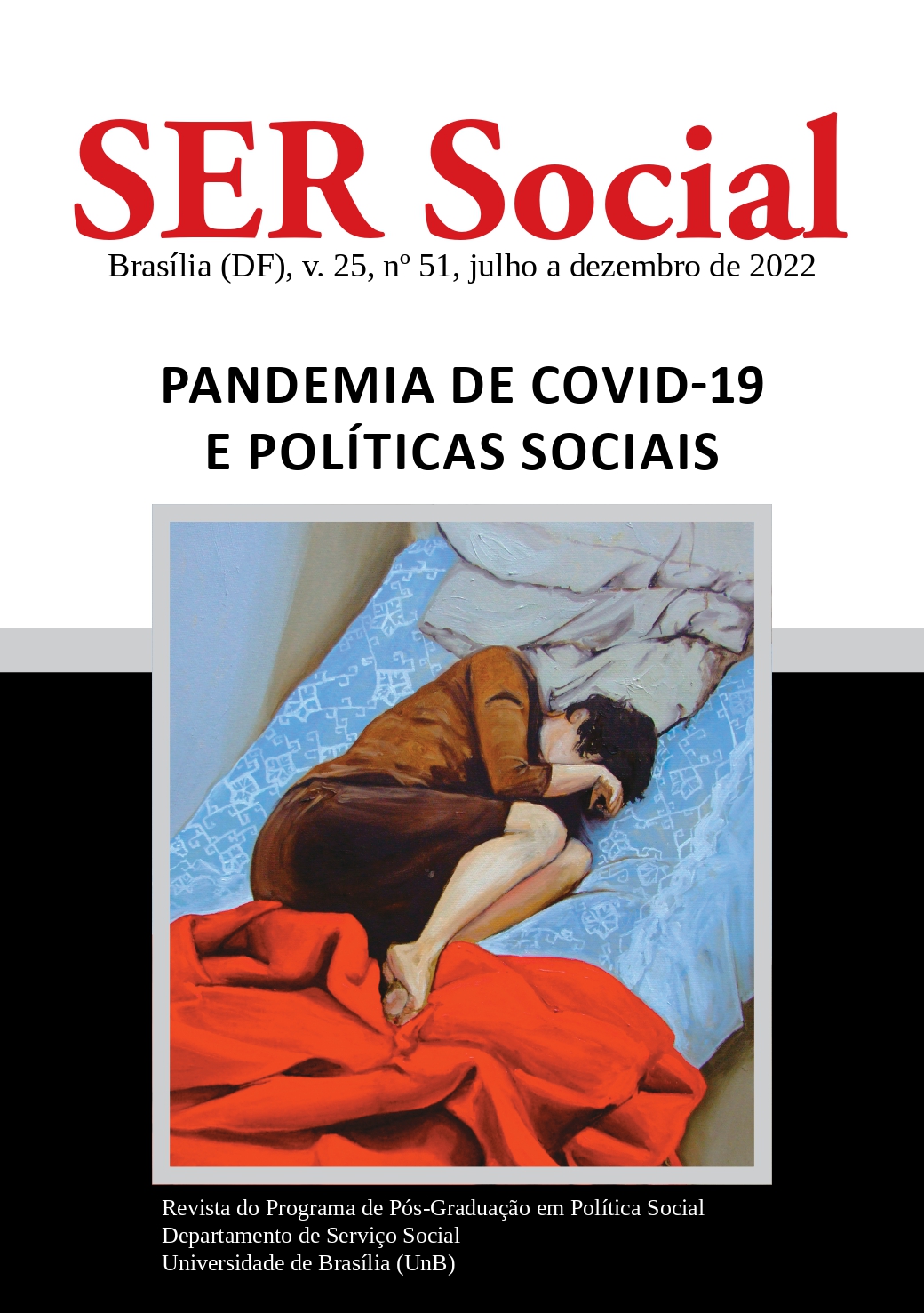 					Visualizar v. 24 n. 51 (2022): Pandemia de Covid-19 e Políticas Sociais
				