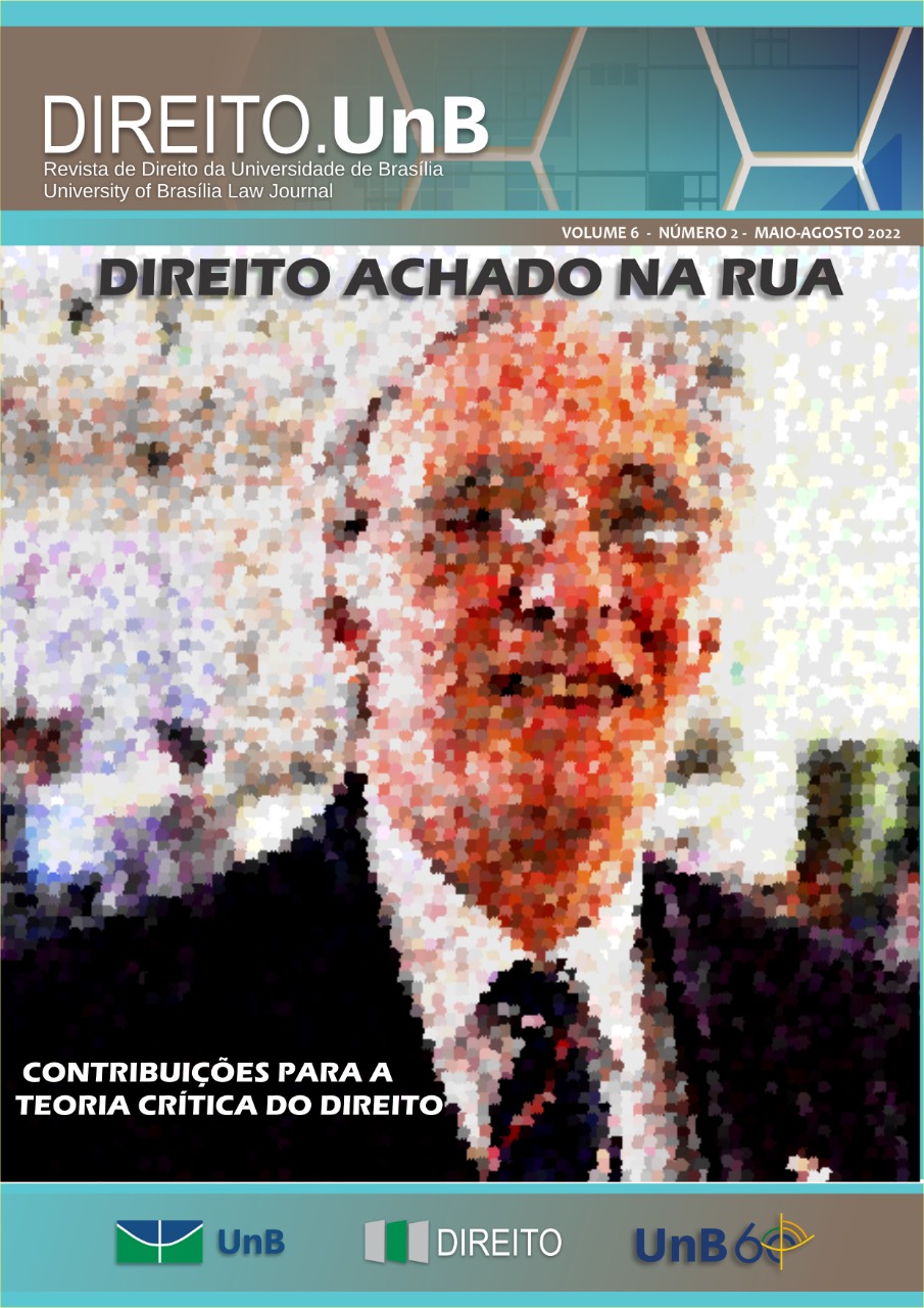 v. 6 n. 1 (2022): Revista Direito.UnB | Janeiro - Abril, 2022, V. 06, N. 2